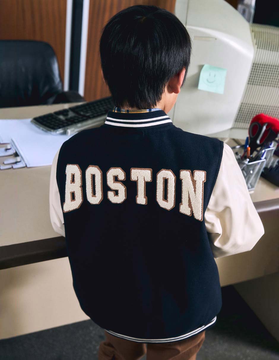 Chamarra boston para niño 5