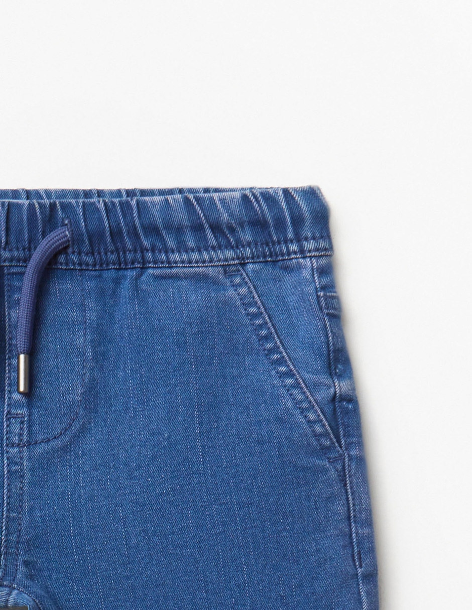 Jeans straight Sfera lavado medio para niño