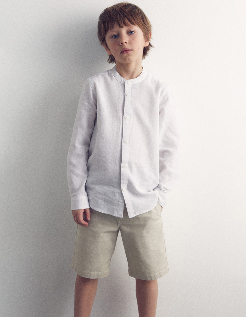 Camisa casual manga larga para niño Sfera