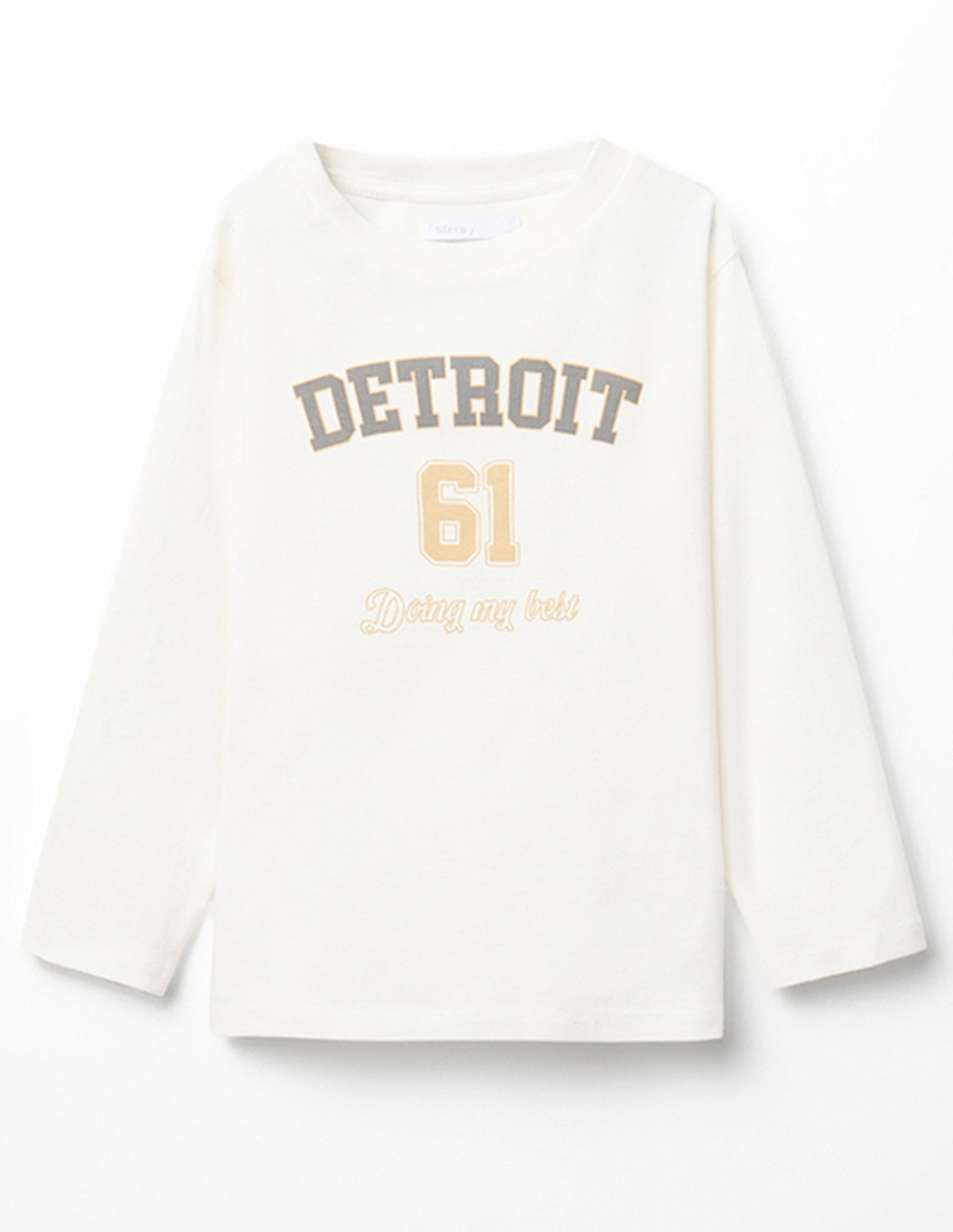 Playera manga larga para niño Playera manga larga para niño