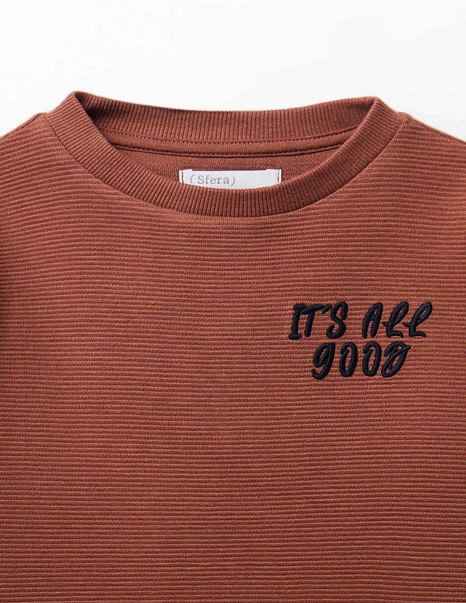Playera manga larga para niño 2