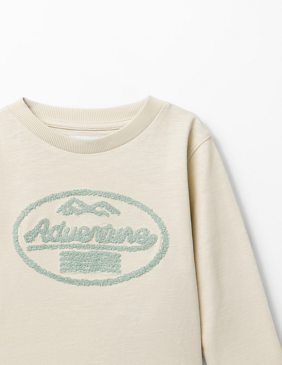 Playera manga larga para niño 2
